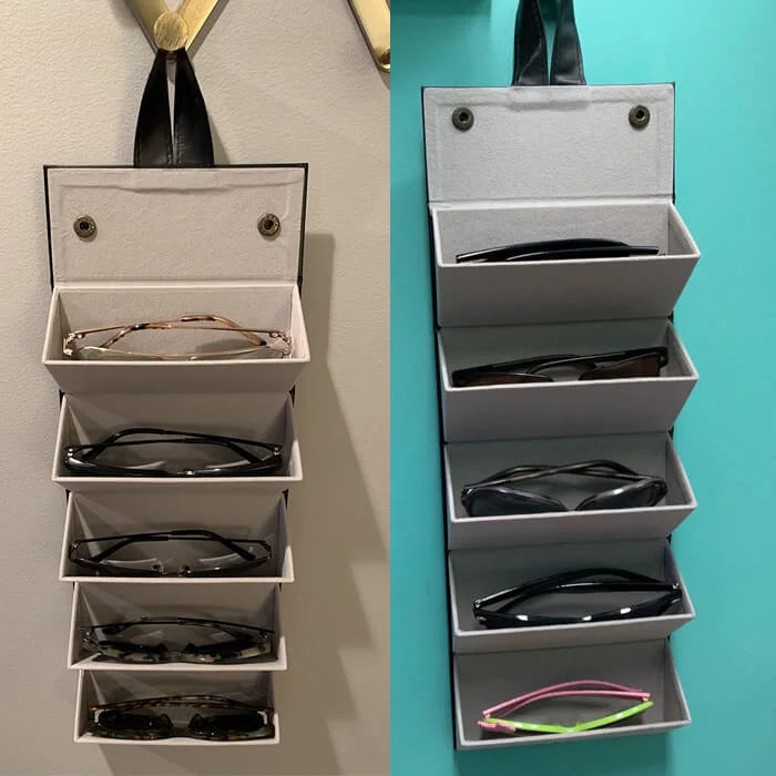 Portable Multi-slot Sunglasses Organizer