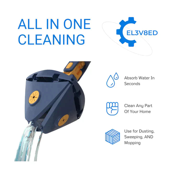 360° Rotatable Adjustable Cleaning Mop