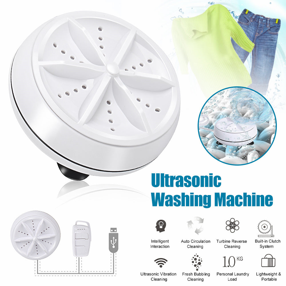 PortaWash™ Portable Ultrasonic Washing Machine