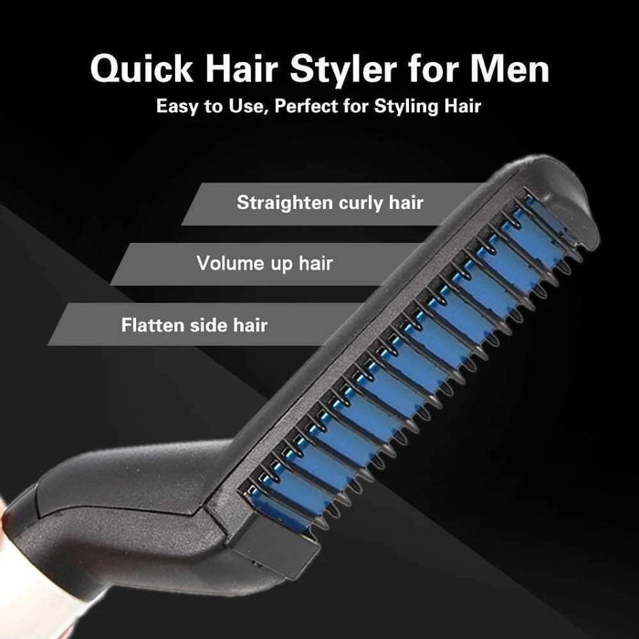 ALPHAGROOM™ PRO - PAKISTAN'S FIRST BEARD & HAIR STRAIGHTENER!